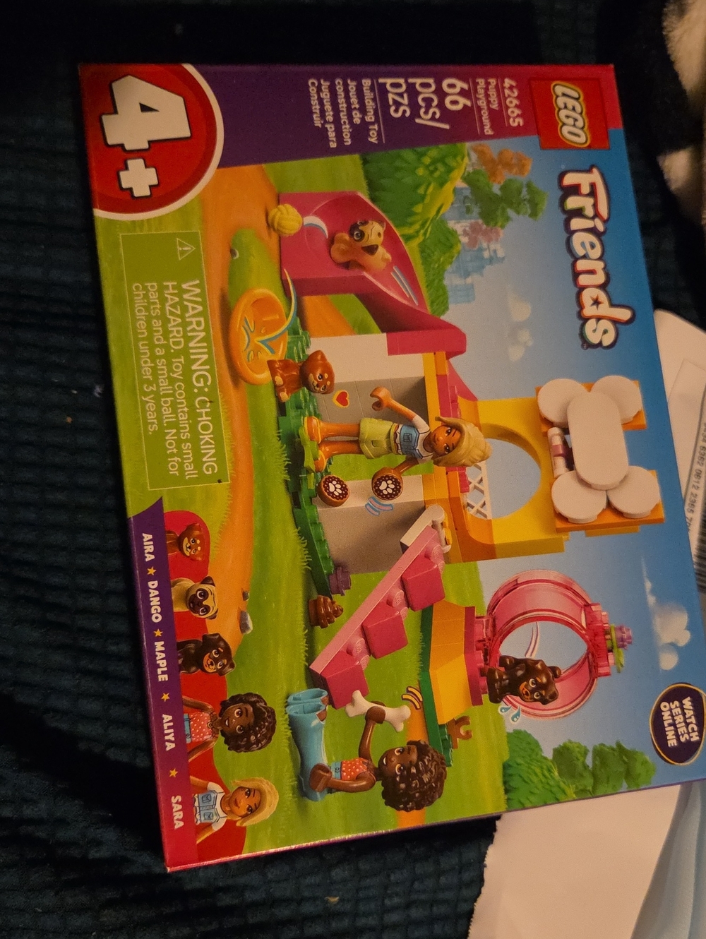 LEGO Friends Pink Yellow Playset with Green and Blue Accents